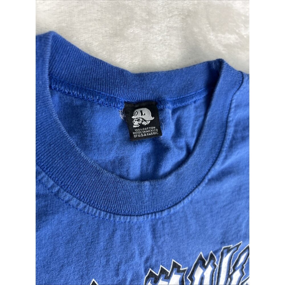 Metal Mulisha Tank Top Men’s Size Large Blue Muscle Shirt Sleeveless Graphic - Picture 5 of 9